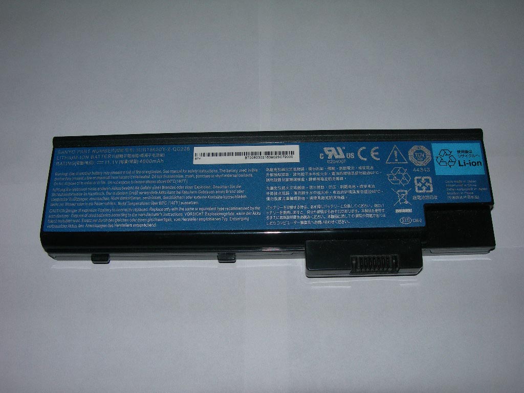   Batterie 3UR18650Y 2 QC236 Acer Aspire 9300 / 7000 1h30