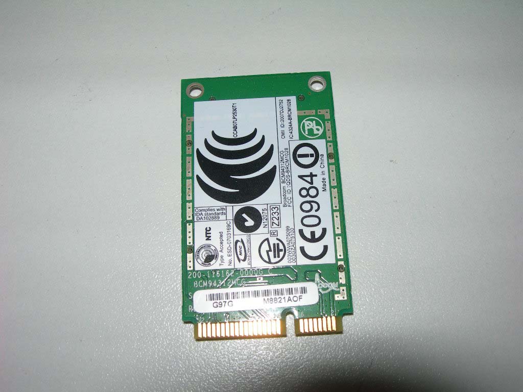   Carte WIFI DW 1395 Dell Vostro 1510